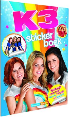 Stickerboek K3: de nieuwe K3 - Multicolor - Kunststof / Karton - 29.7 x 21 x 0,4 cm