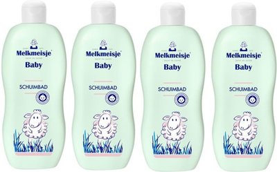 Melkmeisje Baby Schuimbad - 300 ml - Voordeelverpakking - Set van 4