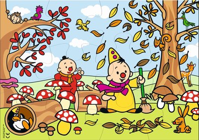 Bumba puzzel - Herfst - 12 stukjes