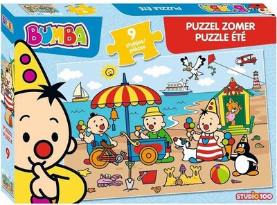 Bumba puzzel - Zomer - 9 stukjes