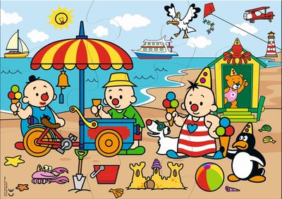 Bumba puzzel - Zomer - 9 stukjes