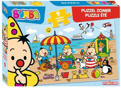 Bumba puzzel - Zomer - 9 stukjes