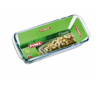 Pyrex Bake & Enjoy Cakevorm - Transparant - Borosilicaatglas - 28 x 11 x 8 cm