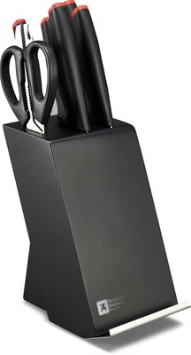 Richardson Sheffield-NEW Laser - 6-delig messenblok zwart met tablet houder