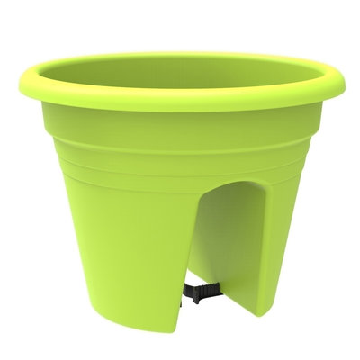 Balkonbak JOAN - Lime - Ø 30 x h 24 cm - Rond