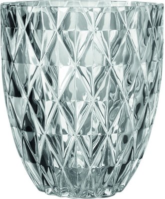 Leonardo Facetta Windlicht - Transparant - Glas - 15 x 15 x 17 cm