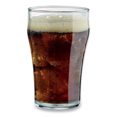 Kleine Cola glazen - Transparant - Glas - Set van 6 - 21 cl