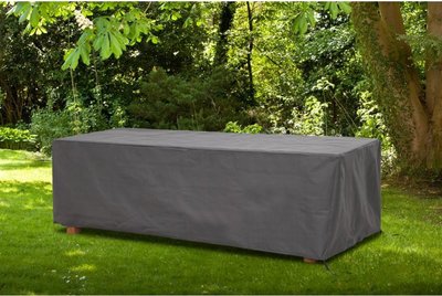 AllSeasons Covers Tuinsethoes - Antraciet - Kunststof - 185 x 105 x 75 cm