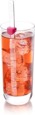 Vacu Vin cocktail recept sticks - Multicolor - Kunststof - set van 6