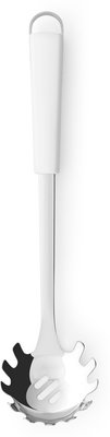 Brabantia Essential Spaghettilepel - Zilver / Wit - RVS