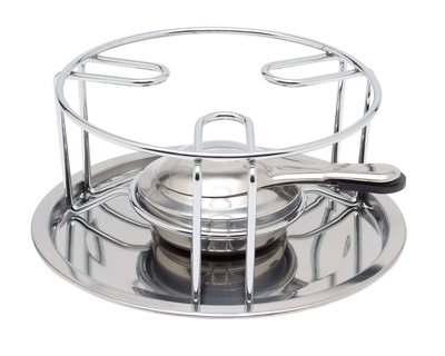 Rechaud RVS met Brander - Zilver - RVS