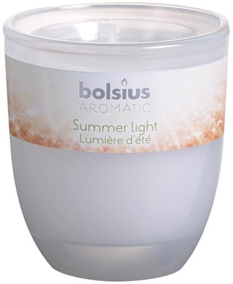 Bolsius geurkaars in glas - Summer light - Ø 9 x h 6.3 cm - Limited edition