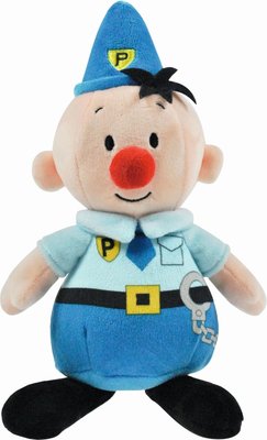 Bumba Politie agent - Blauw - 20 cm - Knuffel