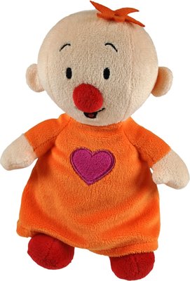 Bumba Bambilu - Oranje / Rood - 20 cm - Knuffel