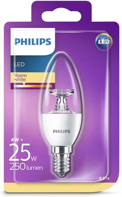 Philips E14 led-lamp kaars helder 4W (25W) - A+