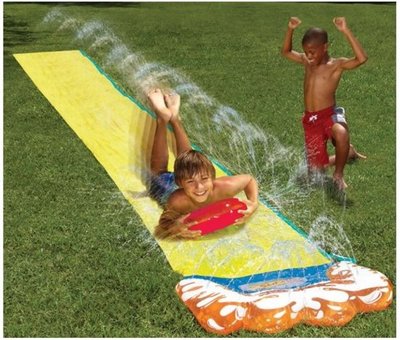 Dunlop Waterslide - Geel - Kunststof - 488 x 71 cm