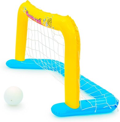 Bestway Waterpolo-doel - Geel / Blauw - Kunststof - 137 cm