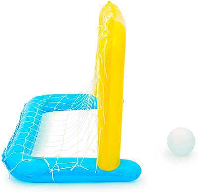 Bestway Waterpolo-doel - Geel / Blauw - Kunststof - 137 cm