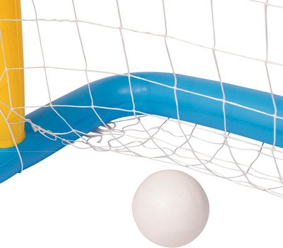 Bestway Waterpolo-doel - Geel / Blauw - Kunststof - 137 cm