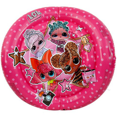 L.O.L. Surprise XL luchtbed - Roze - Rond