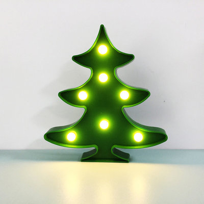 Led Kerstboom Lamp - Groen - Kunststof