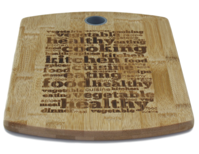 Bamboe snijplank met tekst Marie - 32.8x23.1.5cm