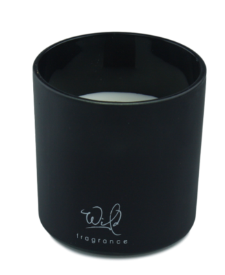 Geurkaars in glazen houder - Wild Fragance - Pauw - Ø10x10cm