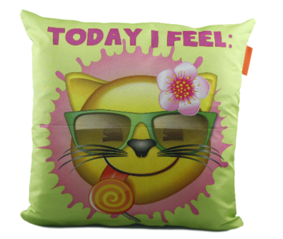 Emoji - Emoticon - Smiley - Kussenhoes -