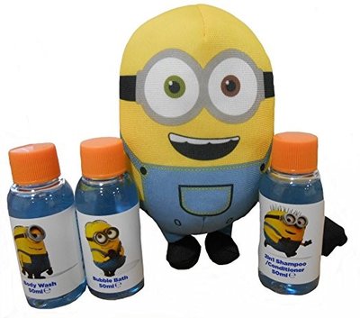Minions Despicable me - Badset met spons - Giftset