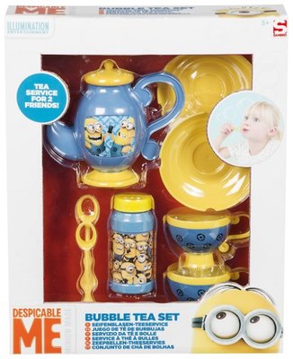 Minions bellenblaas theeset