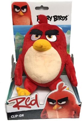 Angry Birds Sleutelhanger Red - Knuffel - 14 cm