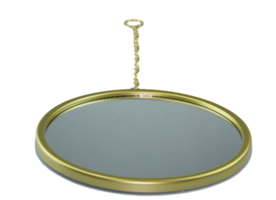 Hangspiegel Henri - Goud - Ø 23cm