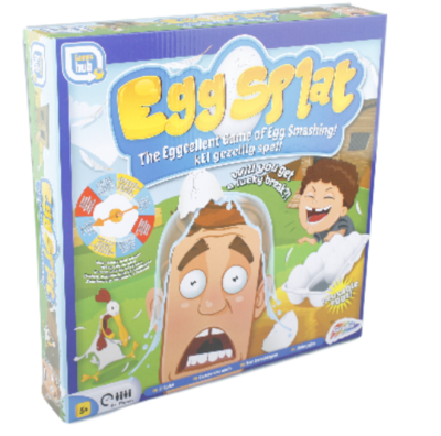 Ei Splet Spel - Egg Splat Game - Spletterende Eieren Spel - Familie Spel
