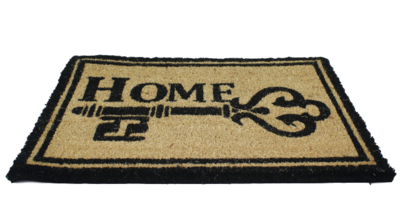 Deurmat met tekst MARIEKE - Kokosmat - Home/Key - 39 x 59 cm