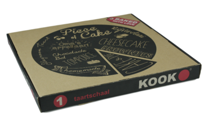 KOOK Taartbord - Baked with Love