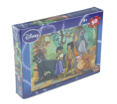 King legpuzzel Disney Jungle Book - 50 stukjes - Kinderpuzzel