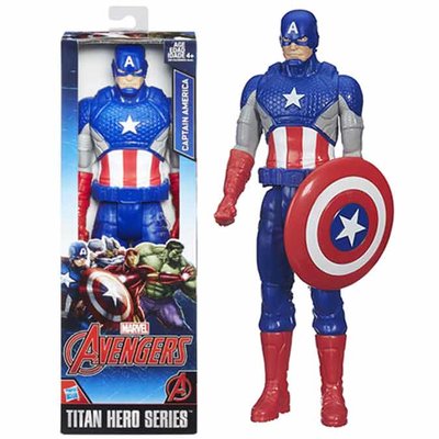 Captain America - actie figuur - titan heros - Marvel - Avengers - 30 cm