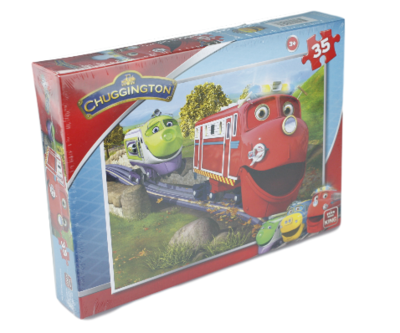 King Chuggington Puzzel - 35 stukjes