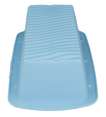 Cakevorm siliconen - Blauw - 27x14x7cm