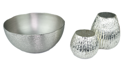 Decoratie schaal - Champagne - Ø21 cm