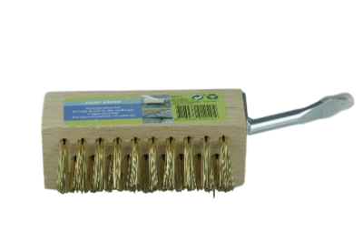 Voegenborstel Mark / onkruidborstel met scratcher zonder steel