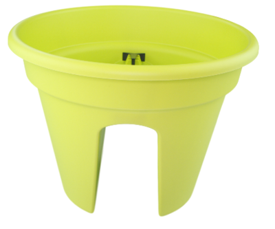 Balkon Bloempot Glenn / Balkonbak - Groen - Ø30cm - 23.5 cm hoog