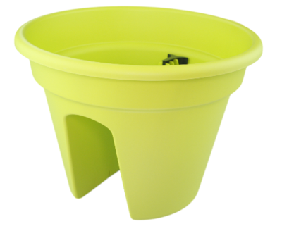 Balkon Bloempot Glenn / Balkonbak - Groen - Ø30cm - 23.5 cm hoog