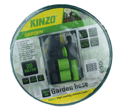Tuinslang - 20 m - Groen - Tuinslangset