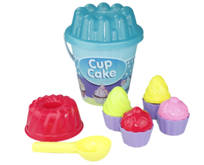 Cupcake strandset - 12 delig - Cupcake vormen - Ijsschep - Tulband