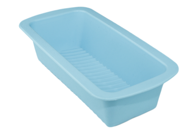 Cakevorm siliconen - Blauw - 27x14x7cm