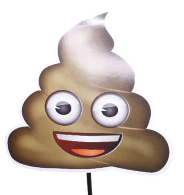 Emoji selfie kit - 13 stuks - Multicolor