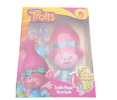 Trolls Poppy Sleutelhanger Knuffel - 22 cm
