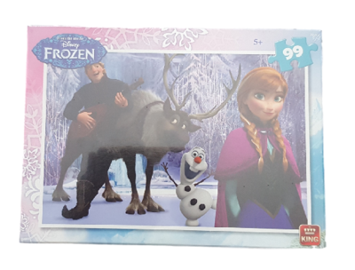 Disney Frozen - Puzzel - 99 stukjes - Anna - Olaf