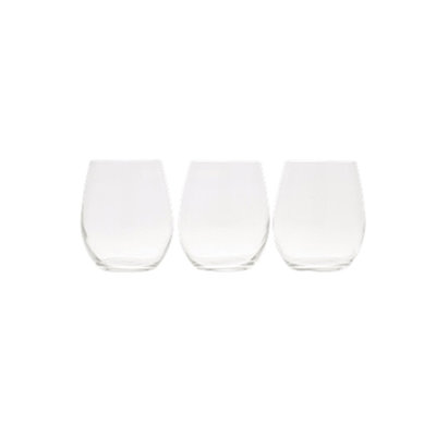 Nuance Waterglazen - set van 3 - Transparant